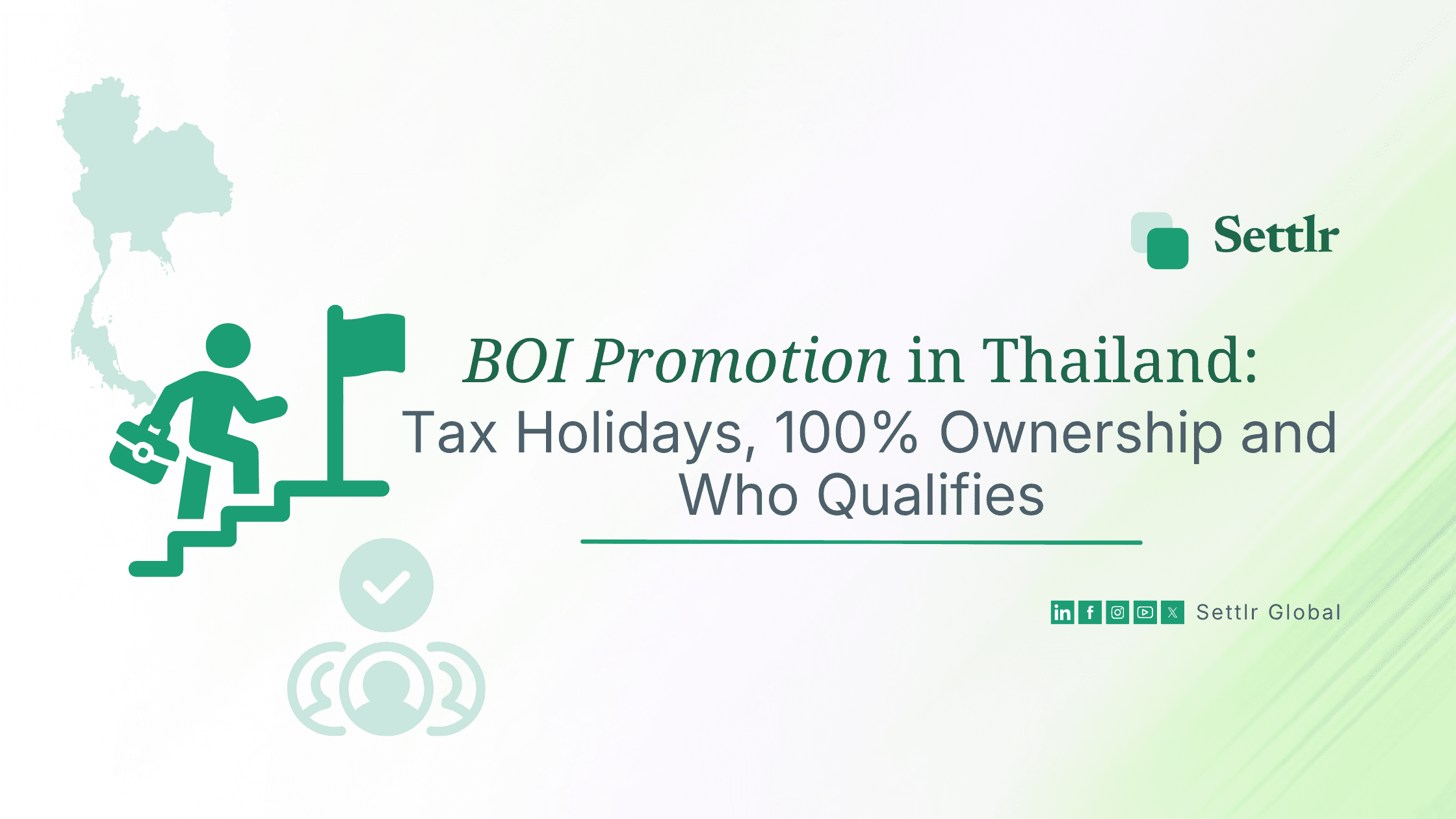 BOI Promotion in Thailand: Tax Holidays, 100% Ownership and Who Qualifies