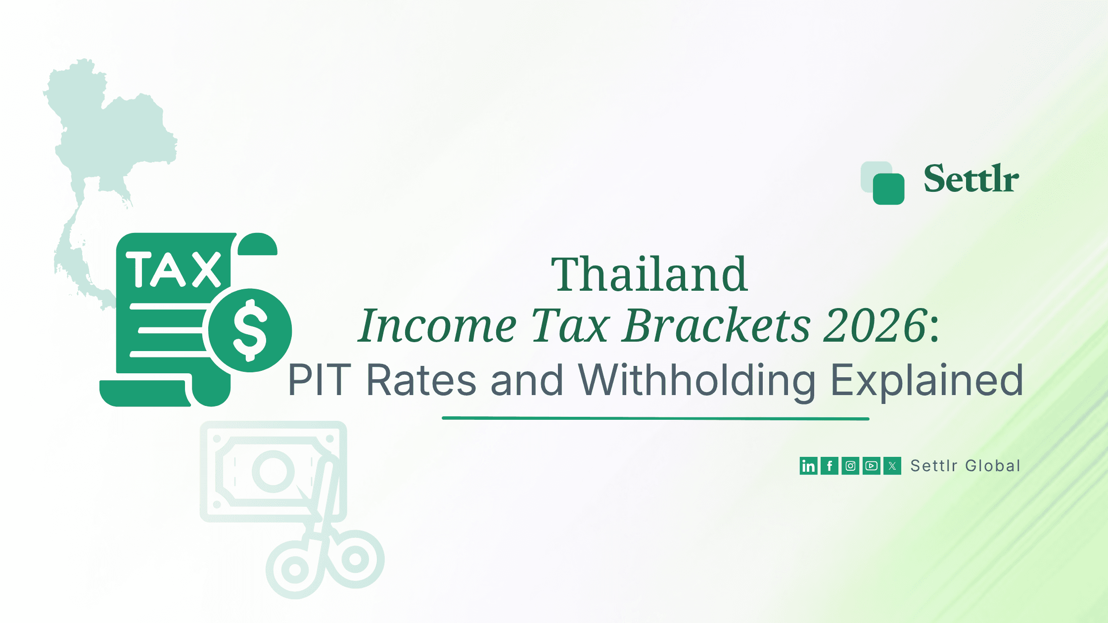 Thailand Income Tax Brackets 2026: PIT Rates and Withholding Explained