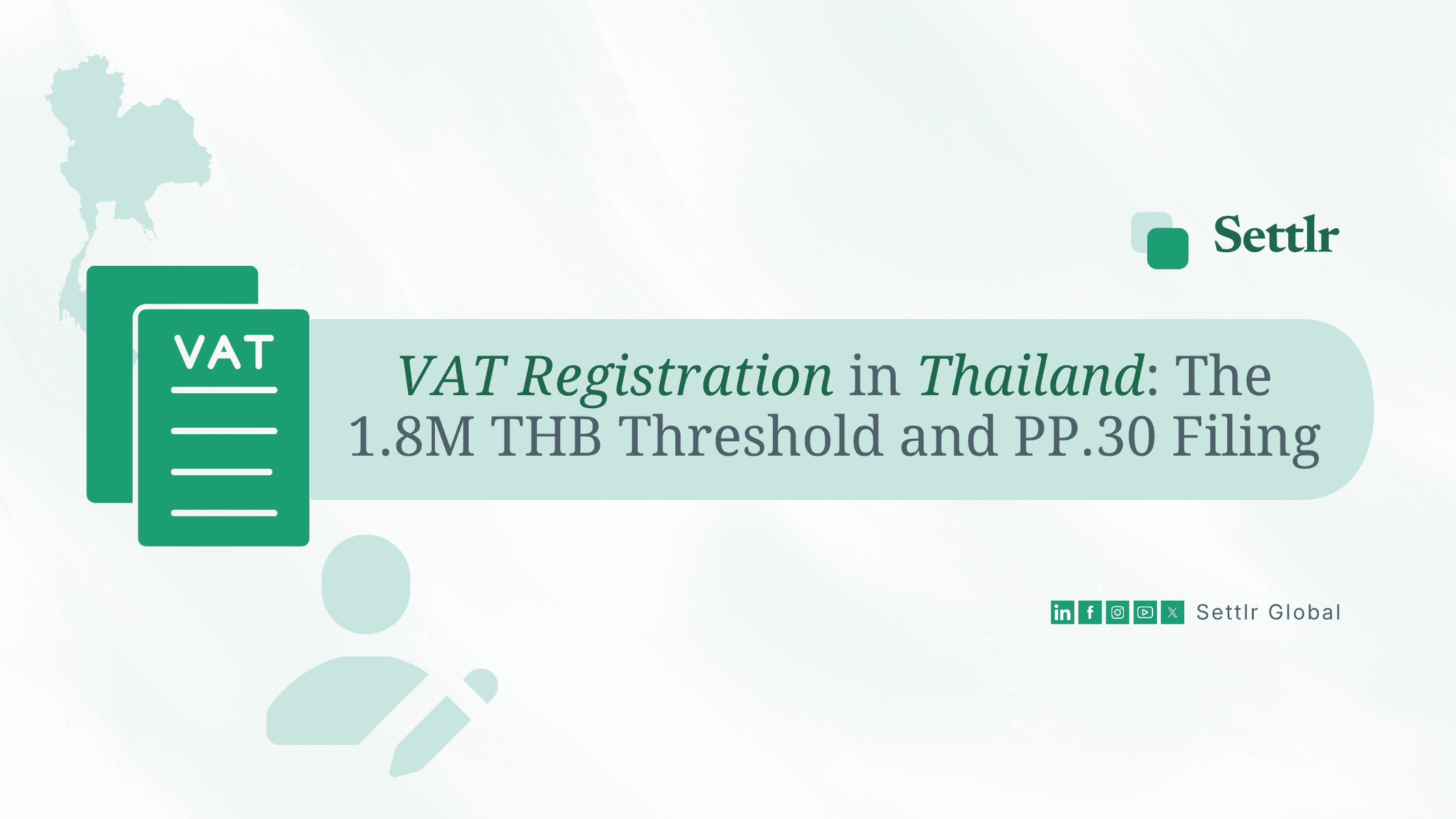 VAT Registration in Thailand: The THB 1.8M Threshold and PP.30 Filing